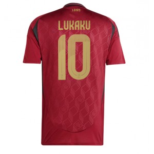 Fotbalové Dres Belgie Romelu Lukaku #10 Domácí Oblečení ME 2024 Krátký Rukáv